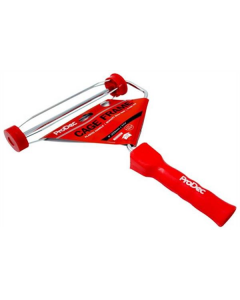 9 HANDLED PLASTIC CAGE PAINT ROLLER 1.75 (dia) (red)
