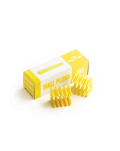 10099 - YELLOW PLUGS - 5mm x 25mm-TRADE PACK